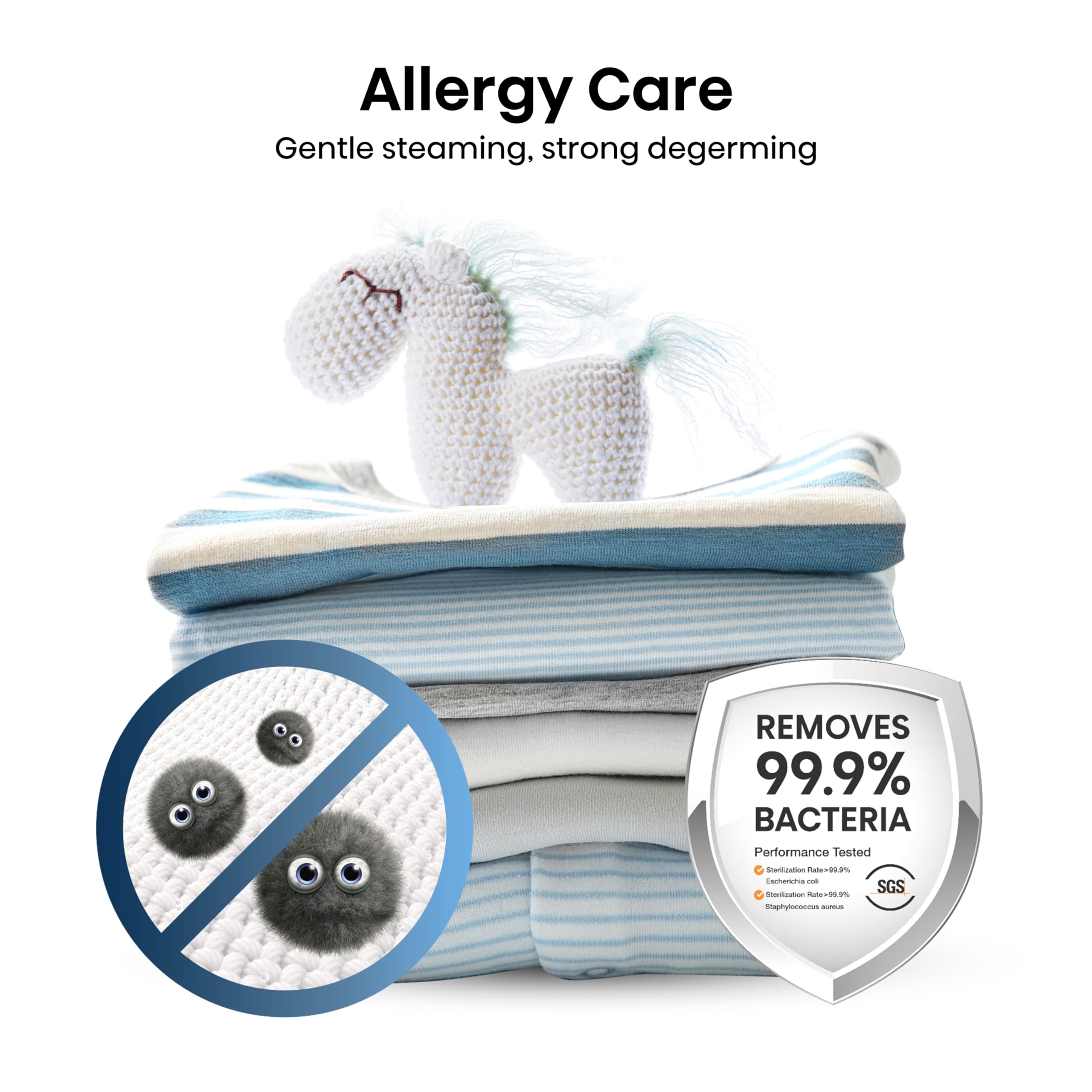 Hisense 1Q Series WF1Q8041BW Freestanding 8 KG Front Load Washing Durable Inverter Machine, Steam Wash, Quick Wash, 15 Washing Programs 1400 RPM White - Energy Rating A